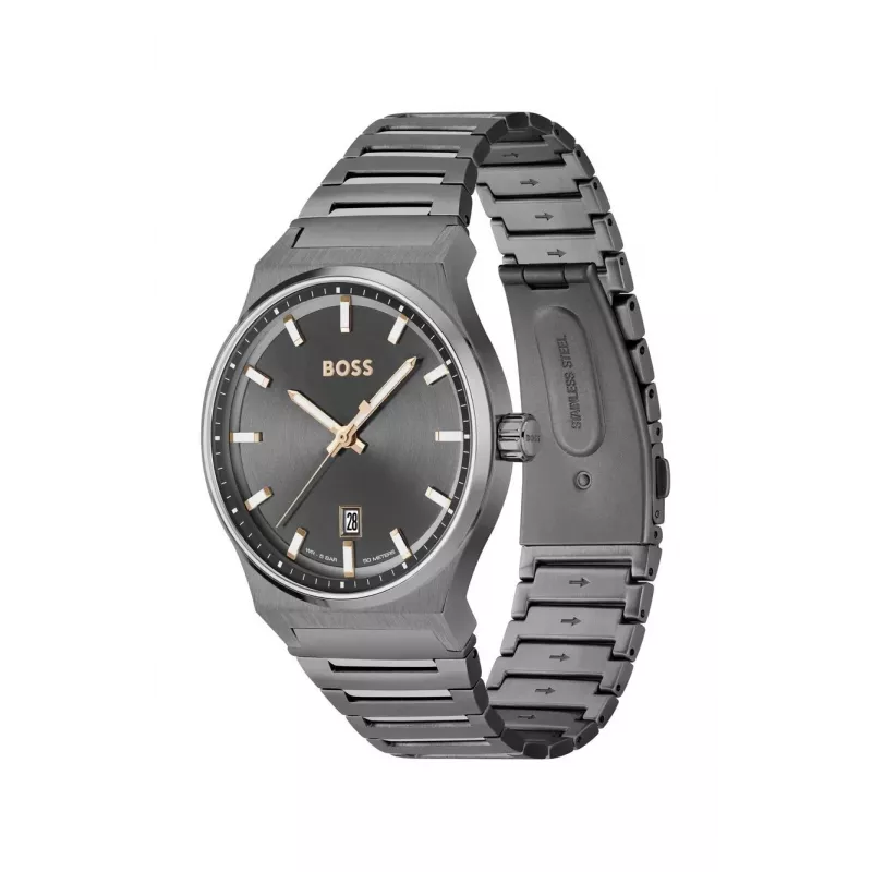 BOSS Vīriešu Skymaster hronogrāfa pulkstenis 1514078 41mm Zils ciparnīca Nerūsējošais tērauds