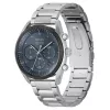 BOSS Vīriešu Skymaster Hronogrāfa Pulkstenis 1514093 44mm Nerūsējošais Tērauds Zils Ciparnīca