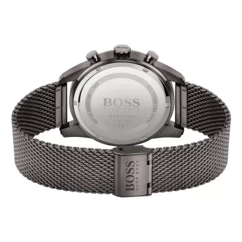 BOSS Vīriešu Pulkstenis 1513837 Skymaster Hronogrāfs Zils Ciparnīca Nerūsējošais Tērauds 44mm