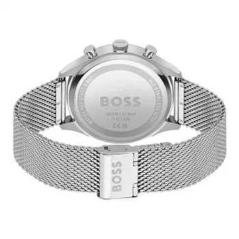 BOSS Vīriešu Pulkstenis 1514052 (45mm) Nerūsējošā Tērauda Hronogrāfs