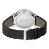 BOSS Vīriešu Pulkstenis 1514125 Velocity Kvarca Hronogrāfs 44 mm Zils Ciparnīca Brūna Ādas Siksniņa