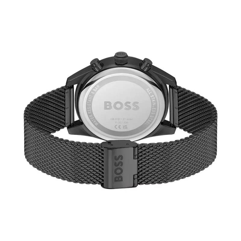 BOSS Vīriešu Pulkstenis 1514150 (44mm) - Zils Ciparnīca, Nerūsējošais Tērauds