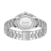 BOSS Peak Unisex Quartz Pulkstenis 38mm Nerūsējošais Tērauds Melns Ciparnīca