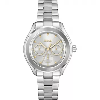 BOSS Peak Unisex Quartz Pulkstenis 38mm Nerūsējošais Tērauds Melns Ciparnīca