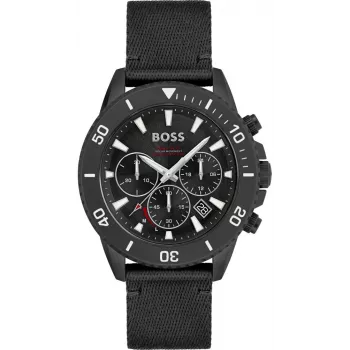 BOSS Skymaster vīriešu hronogrāfa pulkstenis 1513940 43mm nerūsējošais tērauds zils ciparnīca