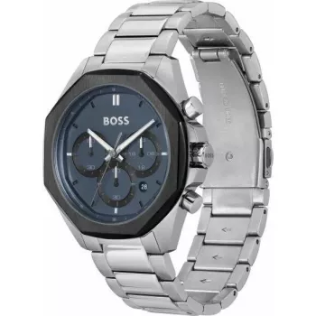 BOSS Skymaster vīriešu hronogrāfa pulkstenis 1514015 43mm nerūsējošais tērauds zils ciparnīca