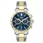 BOSS Skymaster vīriešu kvarca hronogrāfa pulkstenis 1514163 44mm zils ciparnīca nerūsējošā tērauda siets