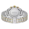 BOSS Velocity Vīriešu Kvarca Hronogrāfa Pulkstenis 1514227 44mm Melns Silikons