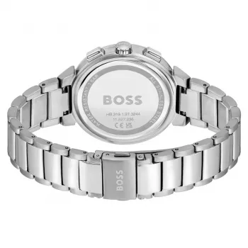 BOSS Sieviešu 1502676 Kvarca Pulkstenis 37mm Nerūsējošais Tērauds Sudrabs/Rozes Zelts