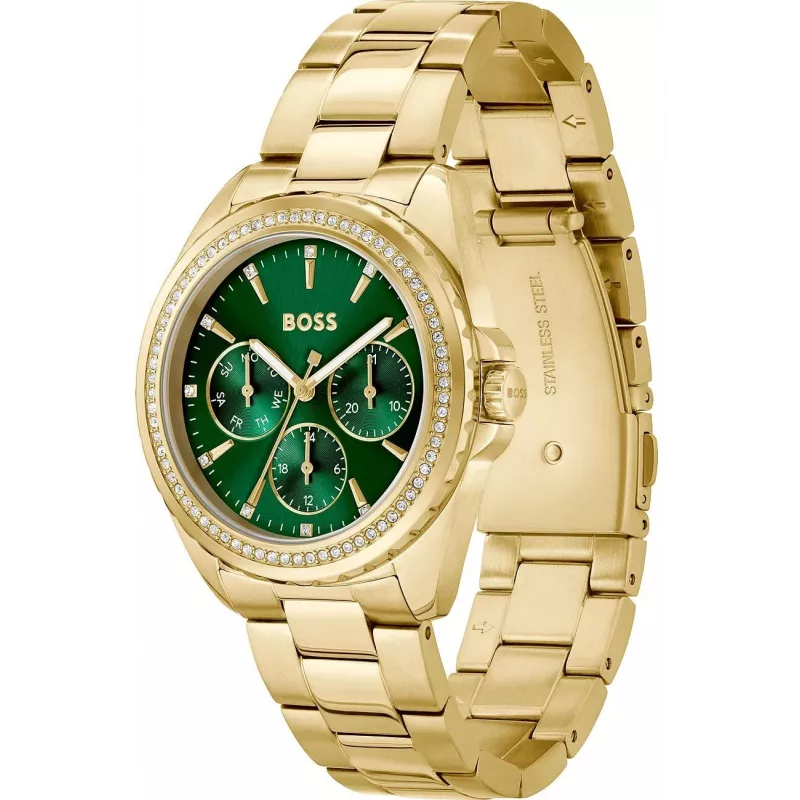 BOSS Women's 1502714 Quartz Analog Watch 38mm Stainless Steel Silver