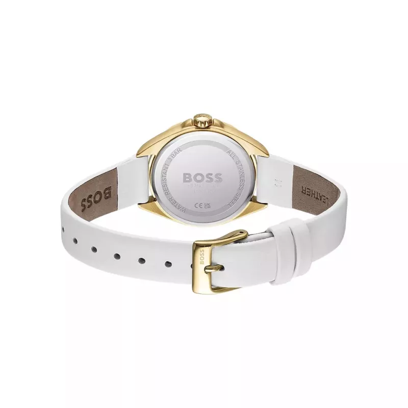 BOSS Women's Purity 1502619 Quartz Analog Watch 39mm Silver Stainless Steel Mesh
