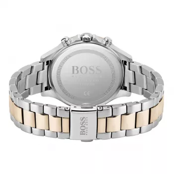 BOSS Sieviešu pulkstenis 1502564 38mm Nerūsējošā tērauda sieta aproce Sudrabs