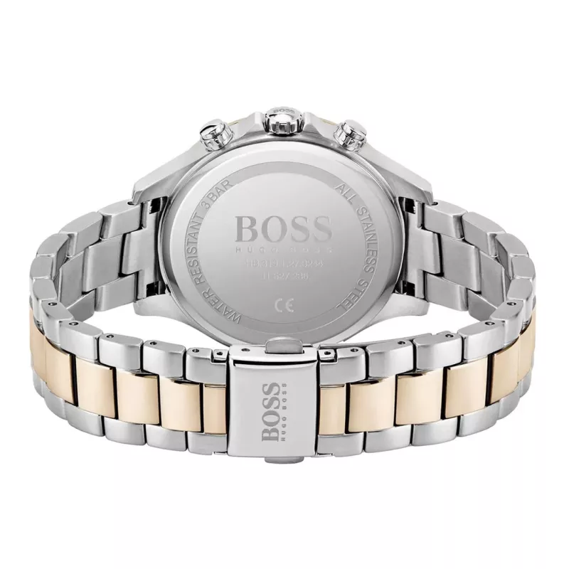 BOSS Sieviešu pulkstenis 1502564 38mm Nerūsējošā tērauda sieta aproce Sudrabs