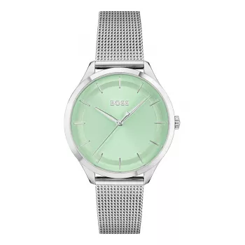 BOSS Sieviešu Pulkstenis 1502636 36mm Sudraba Nerūsējošais Tērauds Kvarcs