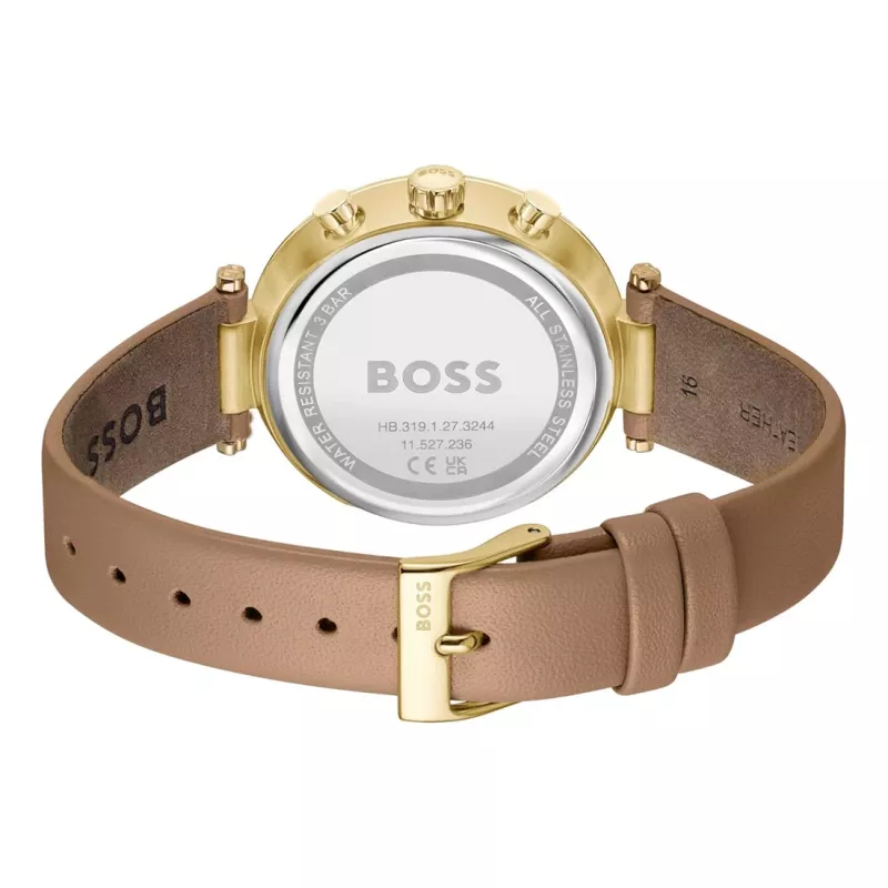 BOSS Sieviešu pulkstenis 1502772 36mm Nerūsējošais tērauds Kvarca analogs Sudrabs