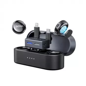 BOYA BOYALINK 3-01 Bezvadu mikrofons 2.4GHz / Type-C / Lightning