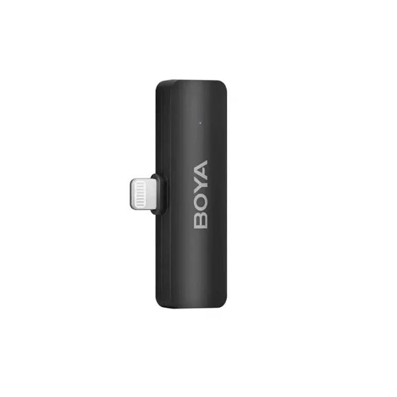 BOYA BY-V4D bezvadu mikrofonu sistēma ar 4 raidītājiem un 1 Lightning uztvērēju (melna)