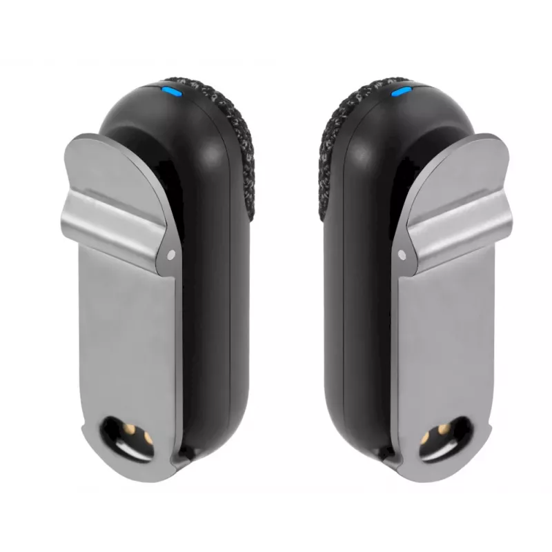 BOYA Magic-02 Bezvadu mikrofona austiņas 2.4GHz USB-C/Lightning/3.5mm Melns