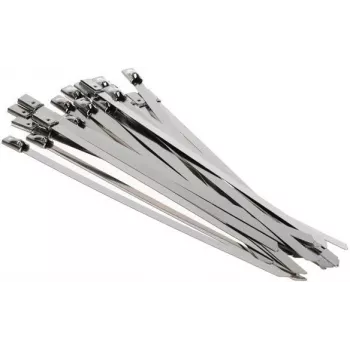 BRADAS TS1446150*P25 gliemežpārvada šļūtenes skava, 14-46mm, cinkots tērauds, 25 gab. iepakojumā
