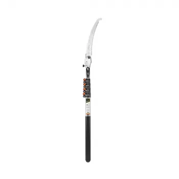 BRADAS V-SERIES Salokāms teleskopiskais dārza zāģis ar āķi 87-250cm