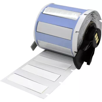 BRADY PermaSleeve Thermokrūmējamās vadu marķēšanas uzmavas, 3:1, baltas, 4,75 mm līdz 1,57 mm, priekš BMP21-PLUS/M210/M211, 2,13 m