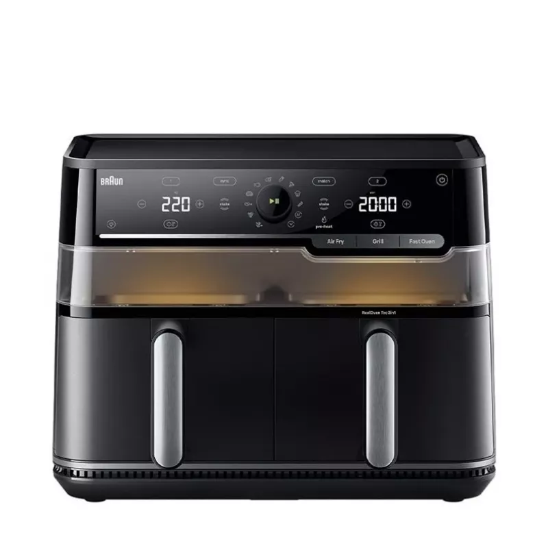 Braun gaisa fritieris TD5073IBK - 5,5L digitālais gaisa fritieris, 1700W, melns