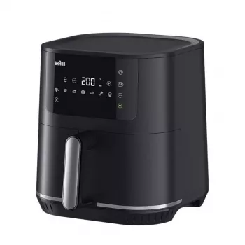 Braun MultiFry 5 HF 5034I karstā gaisa fritieris, 6 L, melns, digitālais skārienekrāns