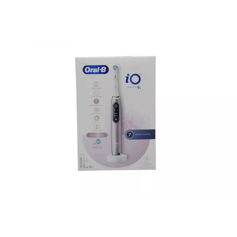 Braun Oral-B iO Series 9N elektriskā zobu birste komplekts Rose Quartz