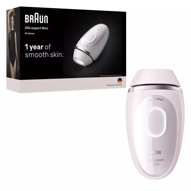 Braun Silk-expert PL1000 Gaismas matu noņēmējs Intense Pulsed Light (IPL) Rozā, Balts