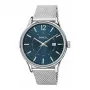 BREIL TW1560 Vīriešu kvarca pulkstenis 44mm melns ciparnīca ādas siksniņa