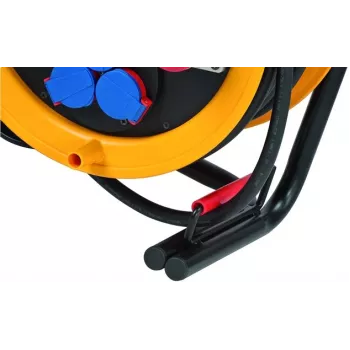 Brennenstuhl 1319200010 kabeļa spole 230-400 V 25m H07RN-F 5G2.5 ar 5 kontaktligzdām IP44