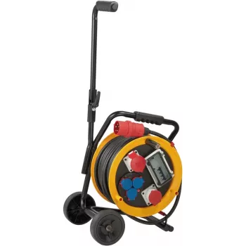 Brennenstuhl 1319200010 kabeļa spole 230-400 V 25m H07RN-F 5G2.5 ar 5 kontaktligzdām IP44