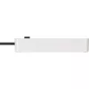 BRENNENSTUHL Connect Ecolor WLAN Power Strip 3-Way (White/Black, 1.5 m Cable, Voice Control, Timer, App)