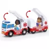 BRIO World Rescue ātrās palīdzības rotaļu transportlīdzeklis