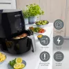 Brock AFD 3502 BK Fritieris 3.5L 1200W Melns
