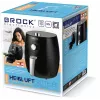 Brock AFM 3501 BK gaisa friteris 3,5L 1300-1500W melns digitālais groza friteris
