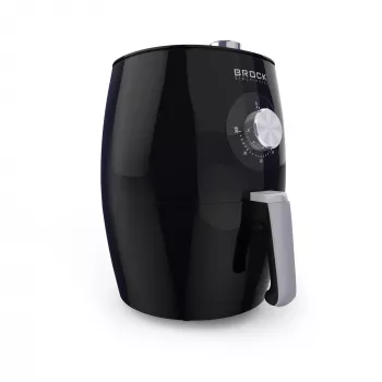 Brock AFM 3501 BK gaisa friteris 3,5L 1300-1500W melns digitālais groza friteris