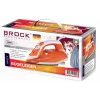 Brock BSI 5503 OR tvaika gludeklis 2600W keramikas zoles plāksne oranžs