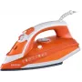 Brock BSI 5503 OR tvaika gludeklis 2600W keramikas zoles plāksne oranžs