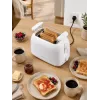 Brock BT 1008 WH 2 šķēļu tosters 750W balts