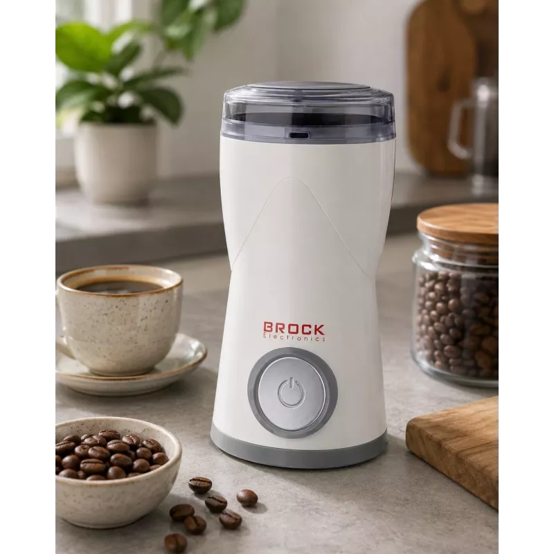 Brock ECP 105 elektriskā turku kafas vārītāja, 300 ml, 800 W, melna un nerūsējošais tērauds, 4 krūzes, bezvadu ar 360° pamatni