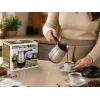Brock ECP 105 elektriskā turku kafas vārītāja, 300 ml, 800 W, melna un nerūsējošais tērauds, 4 krūzes, bezvadu ar 360° pamatni