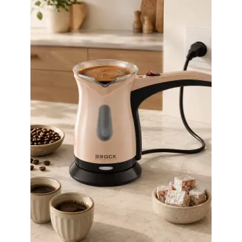 Brock ECP 106 Turku kafijas vārītājs 0,5L 500W Krēmkrāsas/Melns