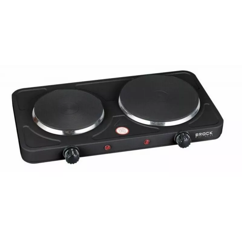 Brock EP 200 BK Elektriskā tējkanna - 1.7 L, 2200 W, dubultsienu, auksta pieskāriena, melna