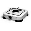 Brock GS 001 W vienas degļa gāzes plīts, 1,5 kW, manuāla aizdedze, emaljēts tērauds, balta