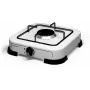 Brock GS 001 W vienas degļa gāzes plīts, 1,5 kW, manuāla aizdedze, emaljēts tērauds, balta