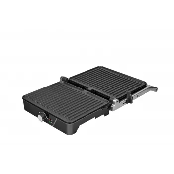 Brock HCG 5000 SS elektriskais kontakgrils 2000W, melns/tērauds
