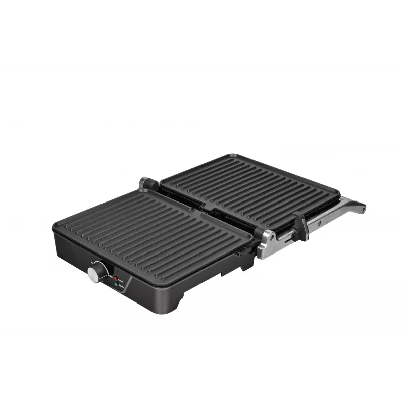 Brock HCG 5000 SS elektriskais kontakgrils 2000W, melns/tērauds
