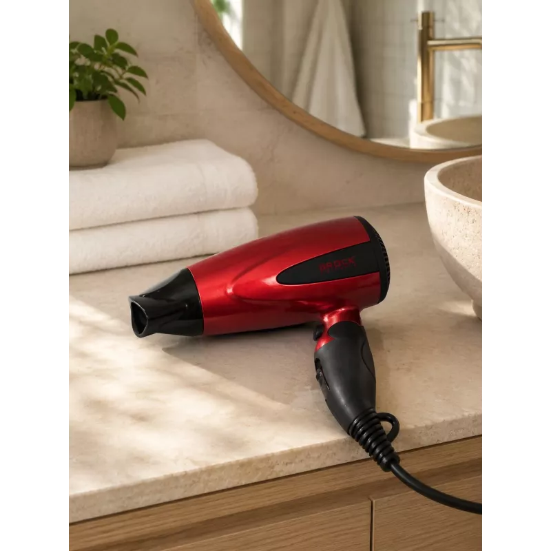 Brock HD 8501 RD matu žāvētājs 1600W, sarkans