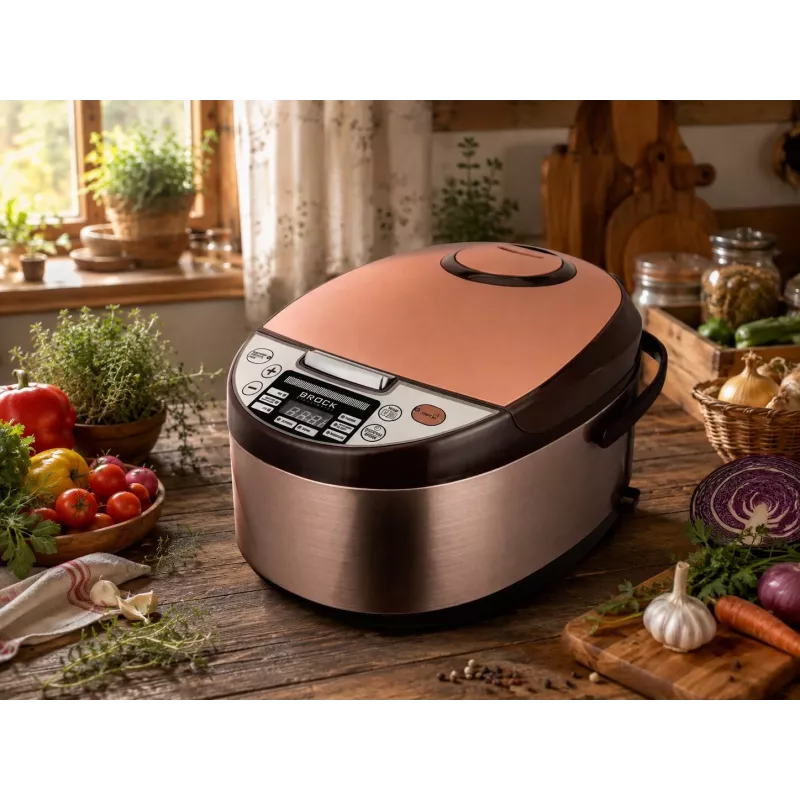 Brock MC 1110 multivārītājs 5L 900W melns/sudraba